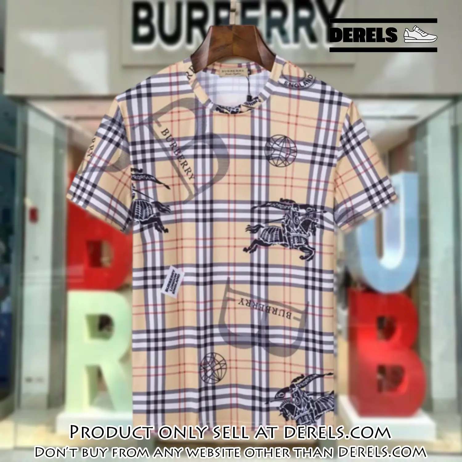 Burberry logo luxury brand tshirt outfit for men women dr2331451